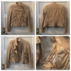 Buttery Leather Zara Woman Jacket Small